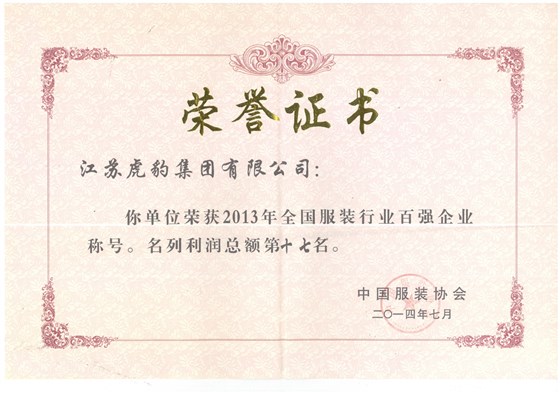 十、13年百強企業(yè)利潤總額17名